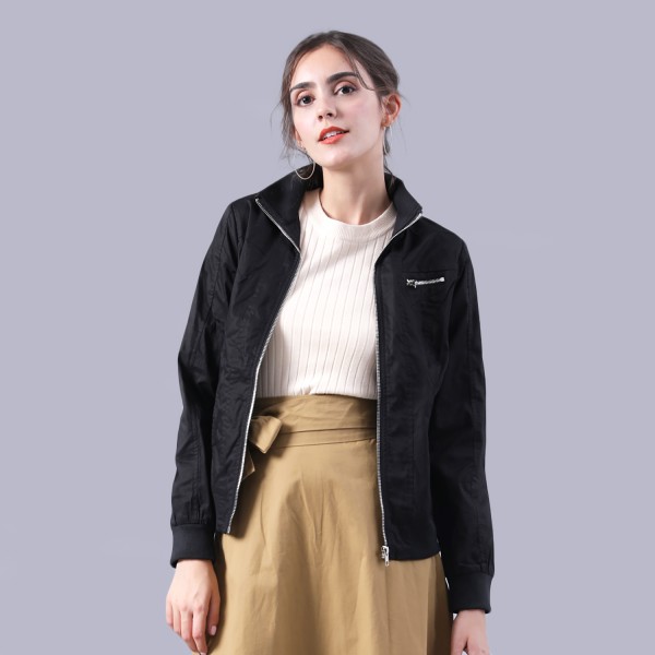  Lapel Bomber Jacket